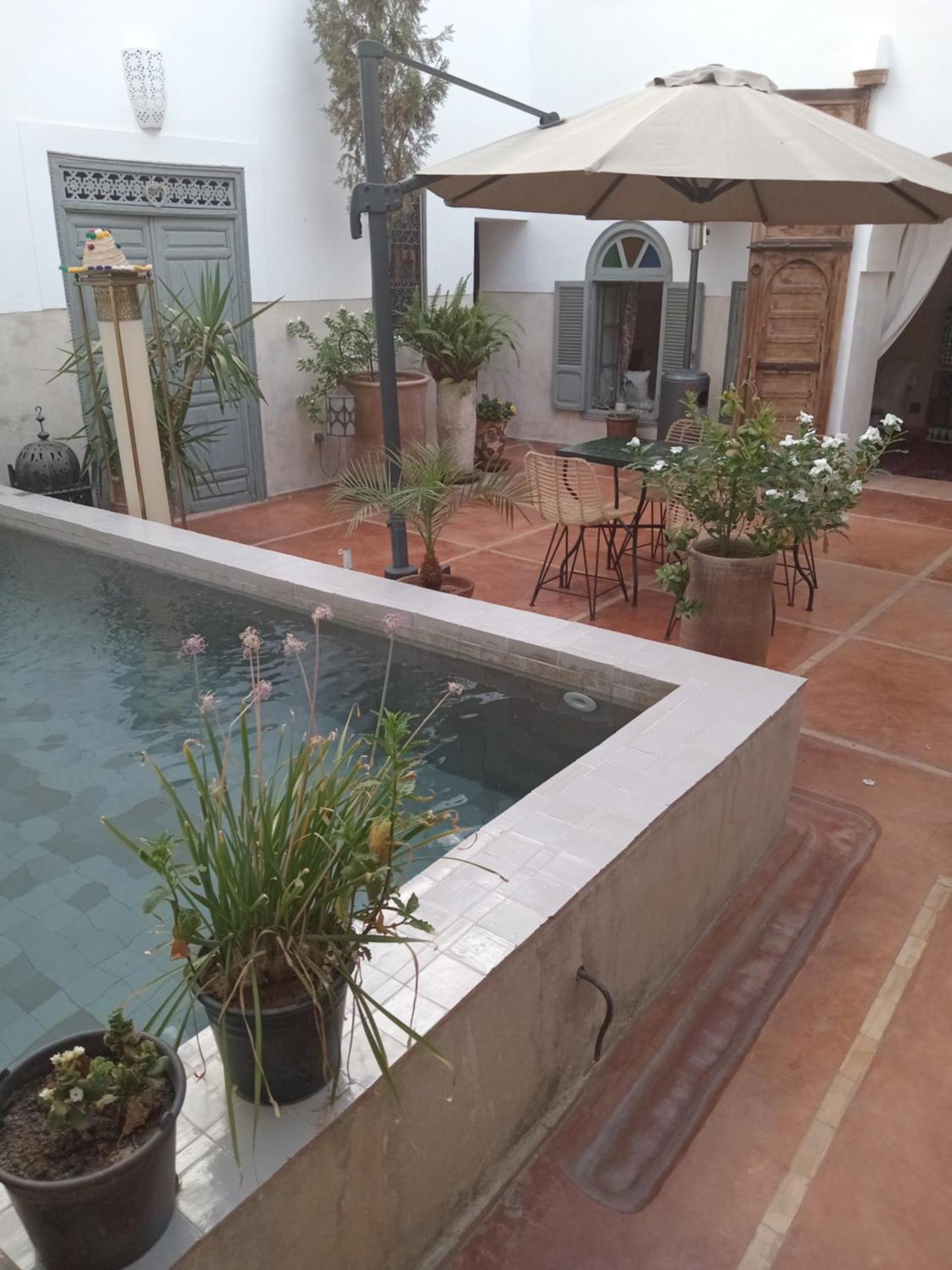 Riad Le Jardin De Mina Marrakesh Buitenkant foto