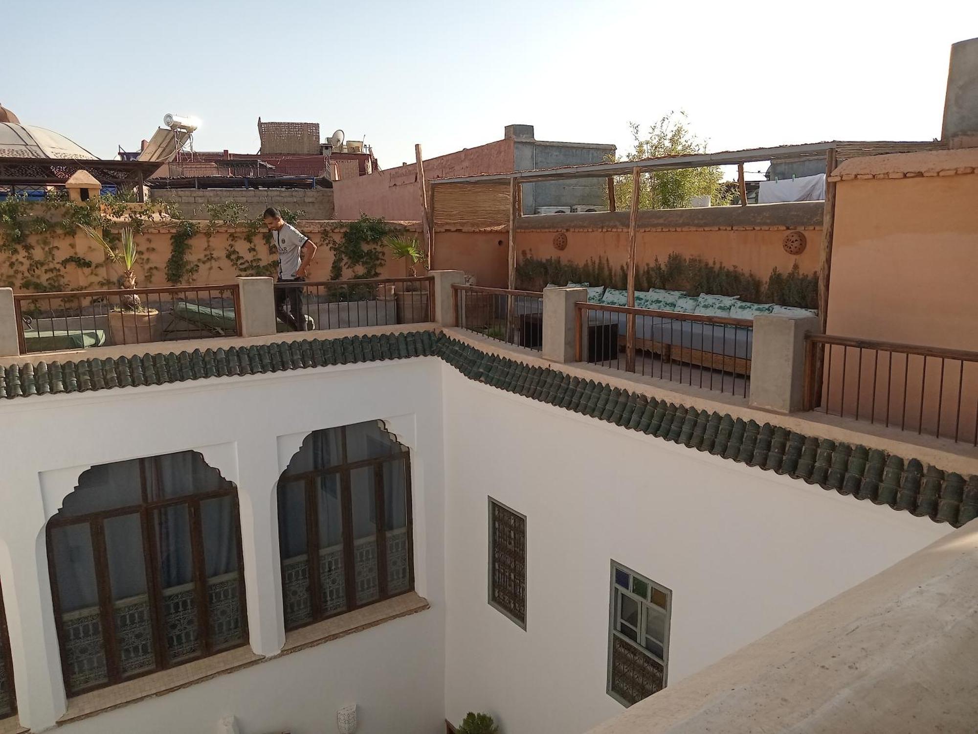 Riad Le Jardin De Mina Marrakesh Buitenkant foto